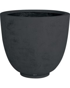 Bac en Polystone Landi Ext. Egg D 70 x H 60 cm Noir