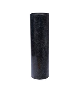 Vase effet marbre 120 cm noir