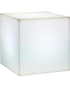 Bac lumineux Lighty Ext. Cube L 40x 40 x H 40 cm Blanc