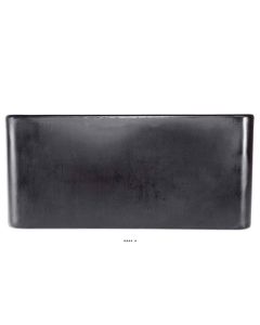 Jardinière FLORE Anthracite L80H37cm pour int. / ext. Rotomoule