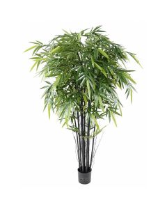 Bambou artificiel à cannes noires effet zen H 210 cm