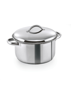Casserole avec couvercle en Acier au nickel-chrome 1,8 L H 95 mm Diamètre 160 mm Was Germany