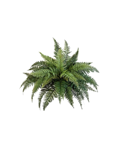 Fougère des forêts artificielle Plastique 35 ramures D 70 cm en piquet