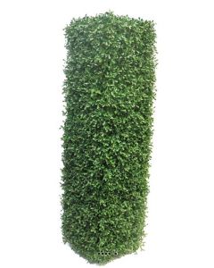 Haie de buis artificielle feuillage plastique protection UV - Lg 30 X 30 X H 100 cm - BEST