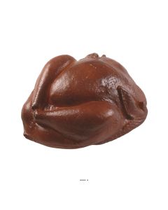 Dinde rotie artificielle en Plastique soufflé L 305x240 mm