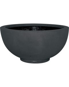 Bac en Polystone Landi Ext. Bol D 70 x H 32 cm Noir