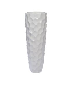 Vase Cactus 120 cm blanc