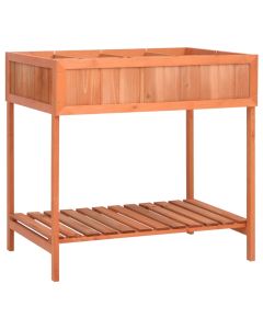 Jardinière à herbes 80 x 60 x 80 cm bois de sapin massif