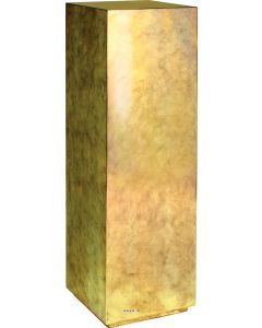 Bac en composites Charm Int. Socle L 30x 30 x H 100 cm Or