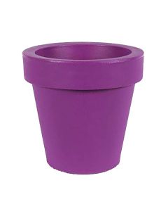 Bac CHLOE Violet D 45 X H 43 CM intérieur / extérieur Rotomoule