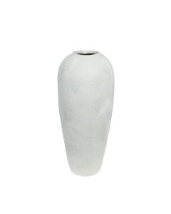 Vase Ginko blanc 74 cm
