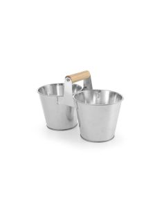 Seau double avec poignée 250x125x(H)105 mm - Hendi