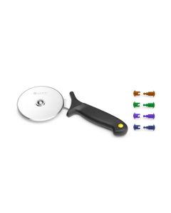 Couteau à pizza Noir (L)230 mm avec clips HACCP - Hendi