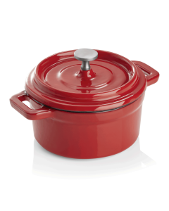 Cocotte rouge  H 65 mm Diamètre 100 mm Was Germany