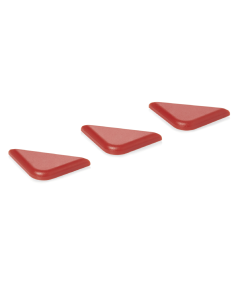 Lot de 50 clips de codage des couleurs HACCP en  Polypropylène rouge  2 Was Germany