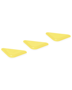 Lot de 50 clips de codage des couleurs HACCP en  Polypropylène jaune  2 Was Germany
