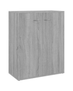 Buffet Sonoma Gris 60x30x75 cm en Bois d'Ingénierie Moderne et Fonctionnel