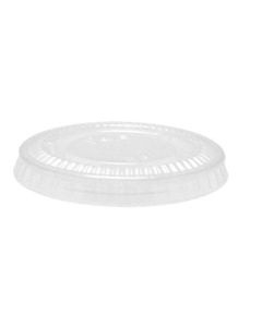 Couvercle PLA plat transparent Diam: 7,4 cm 7,4 cm - 2500 unités
