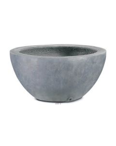 Bac fibres de verre/ composite Huge Ext. Coupe D100xH48cm Gris foncé