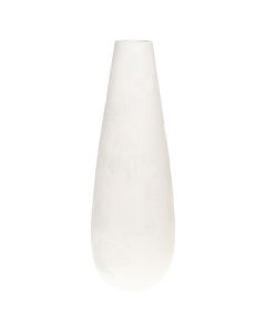 Vase Ginko blanc 95 cm