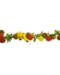 Guirlande de fruits assortis artificiels en Plastique soufflé L 2 m