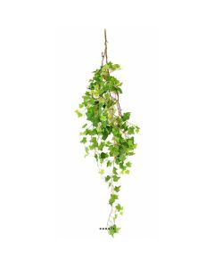 Grande chute de faux lierre en tissu L 160 cm vert