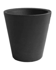 Bac VASO plastique D45xH45cm Anthracite int./ext. double paroi