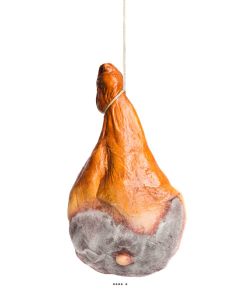 Jambon Fumé de Parme artificiel en Plastique soufflé H 480x270 mm