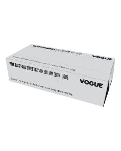 Feuilles d'Aluminium 270 x 300 mm - Lot de 500 - Vogue