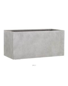 Bac fibres de verre Farn Ext. Jardinière L97x47xH47cm Sable