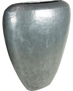 Bac en composites Airon Ext. Disque L 10x 40 x H 120 cm Argent