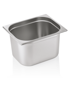 Bac GN 1/2 en Acier au nickel-chrome 11,5 L H 200 mm Was Germany