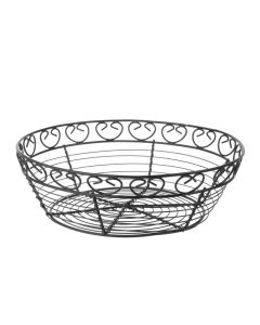 Corbeille en fil déco rond 250x(H)80 mm - Hendi