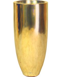 Bac en composites Charm Int. Colonne ronde D 35 x H 60 cm Or