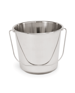 Seau en Acier au nickel-chrome 10 dl H 240 mm Was Germany