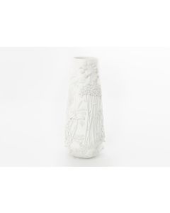 Vase blanc Feuille 83 cm